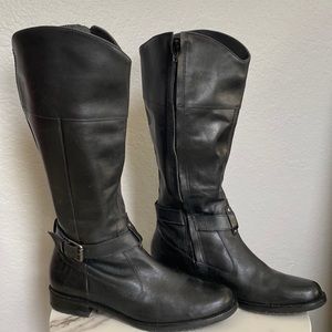 L.L. Bean Black Leather Boots 7.5
